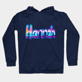 Top 10 best personalised gifts  a. Hannah -personalised,personalized name nautical pattern Hoodie